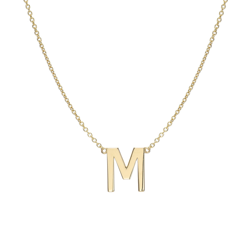 Single Letter Necklace